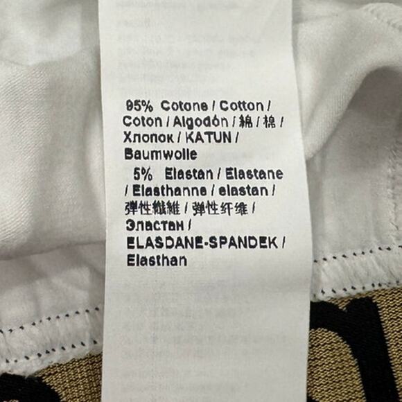 13-65 ROBERTO CAVALLI Men's NWT Cotton Boxer Brief White XL - Picture 5 of 6